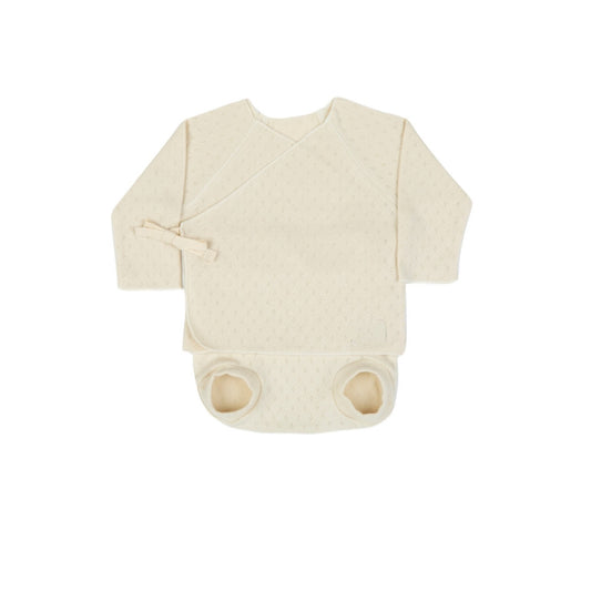 Set newborn-Avorio - IL CASSETTO DEL BEBÈ 