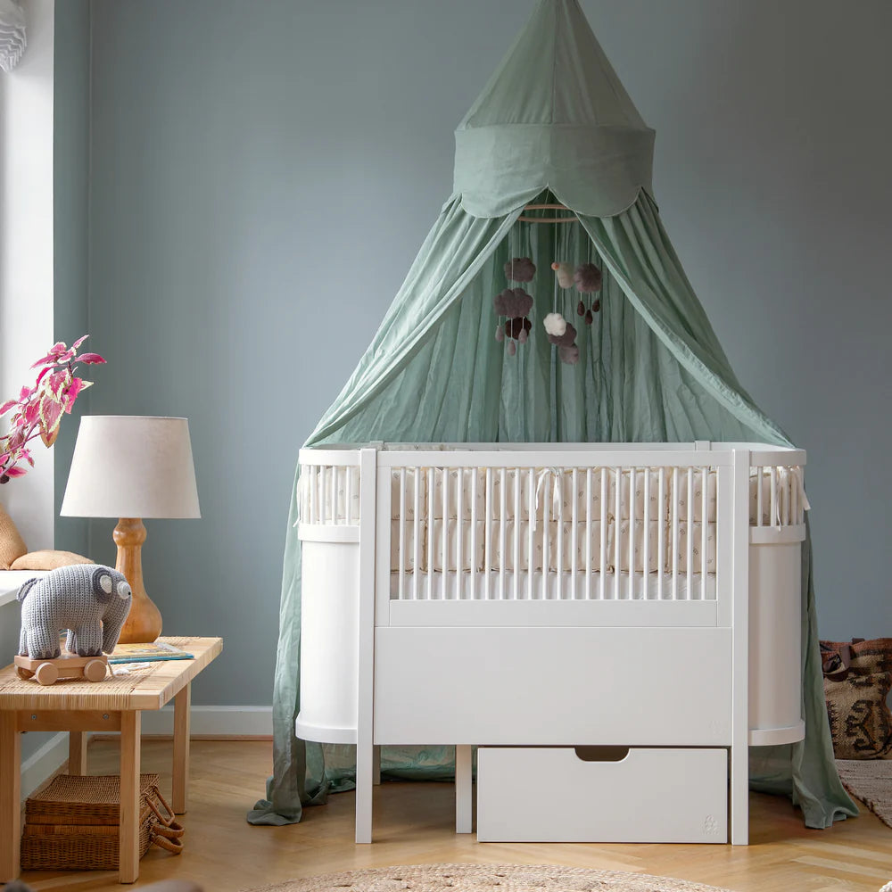 baldacchino verde per cameretta