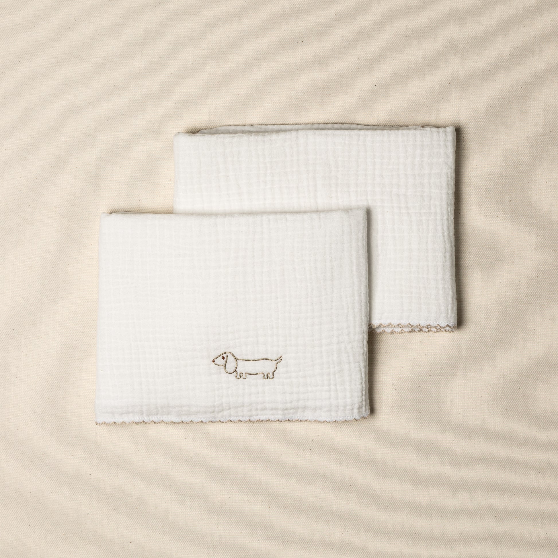 Mussole con ricamo per neonato
Mussoline fantasia 