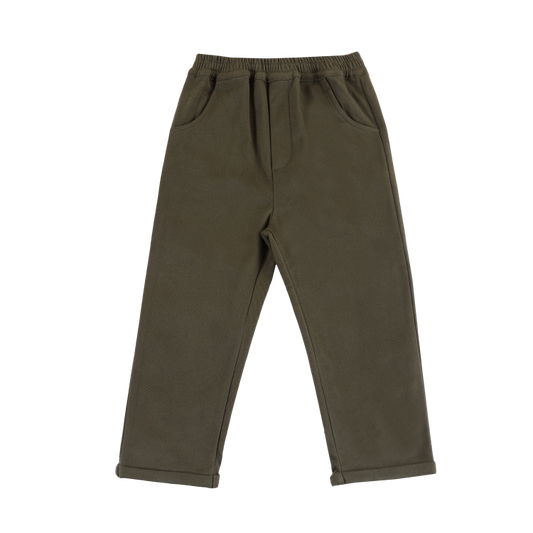 Pantalone verde militare bambino