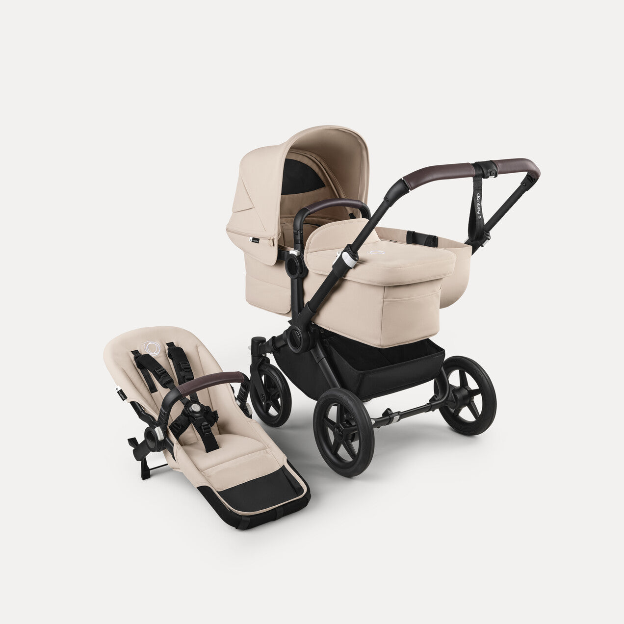 Passeggino Pavia bugaboo Donkey mono beige