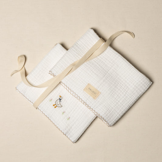 Pack da due mussole seaddle neonato