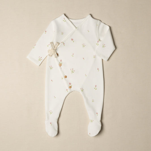 Tutina neonato il cassetto del bebè fantasia fiori