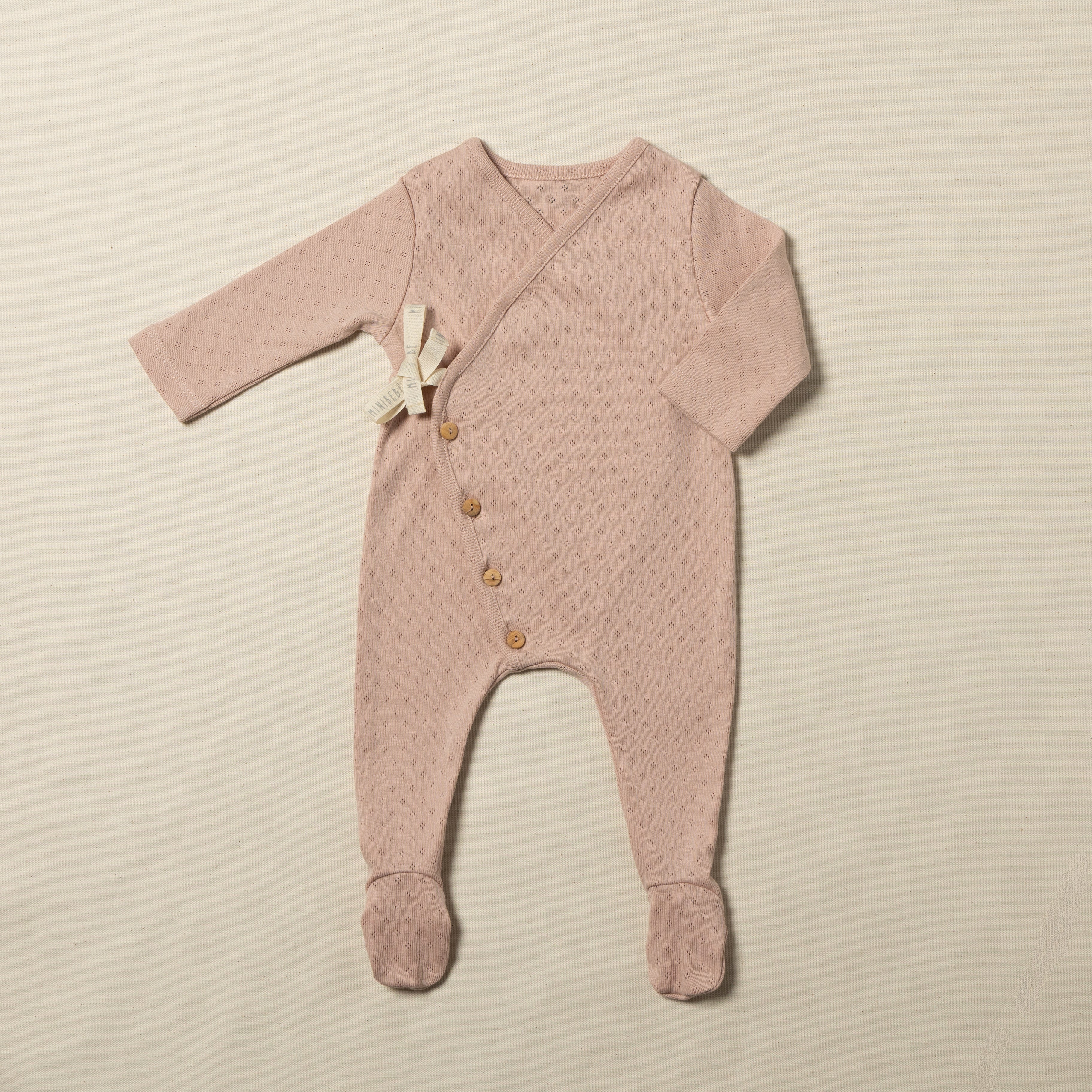 Tutina kimono rosa il cassetto del bebè 
