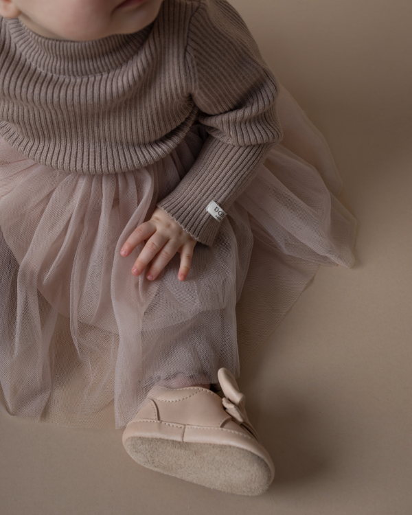 Abito bambino casual con tulle 