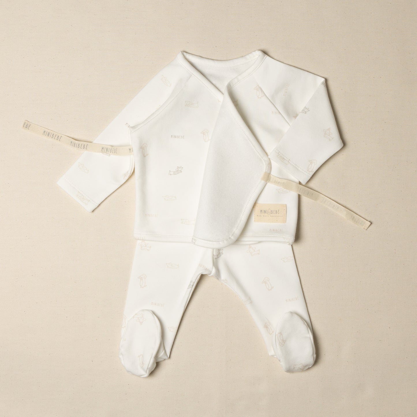 completino neonato cotone organico Il Cassetto del Bebè