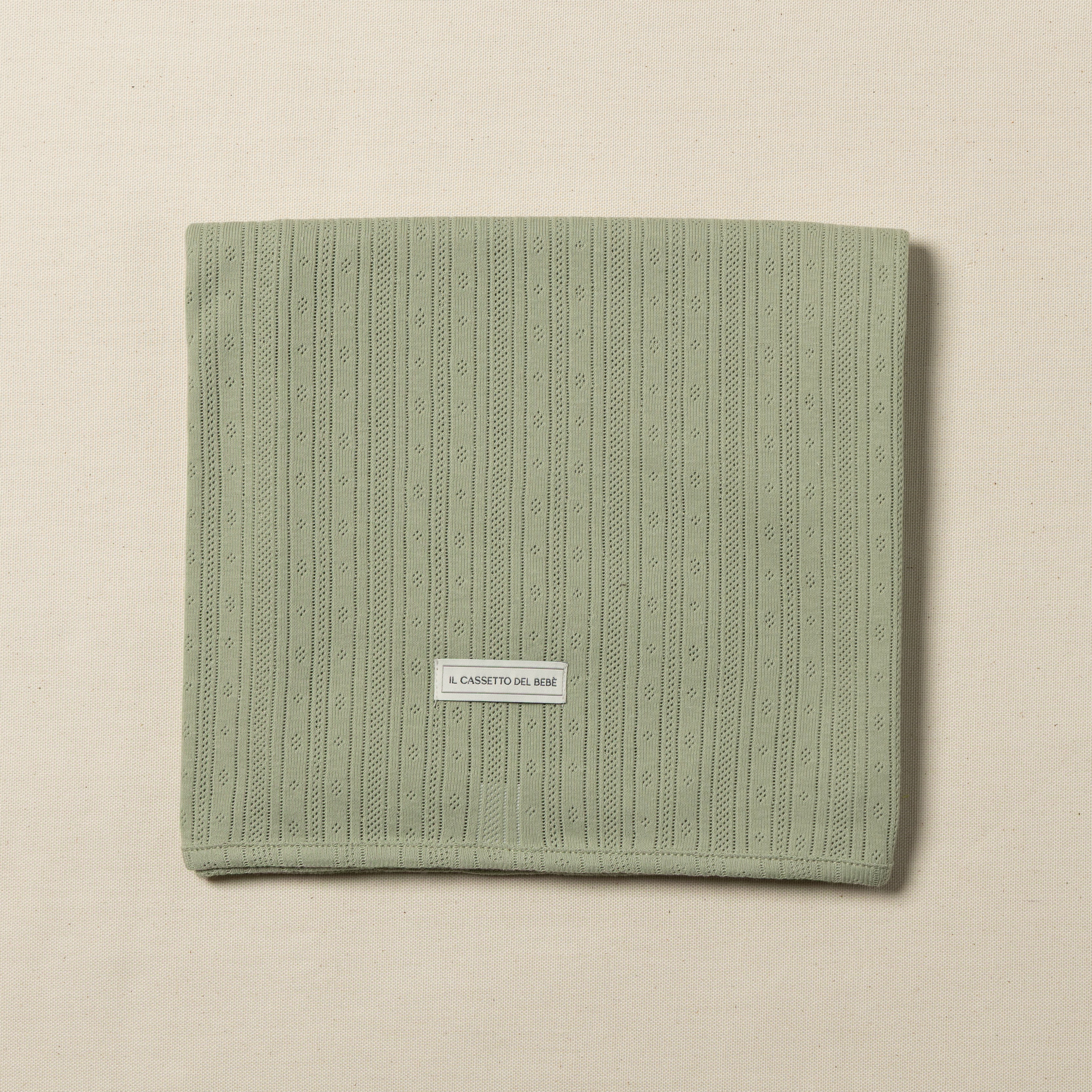 copertina clinica traforata verde matcha